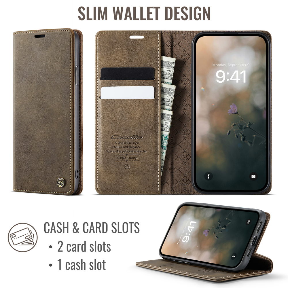 Чехол-книжка CaseMe RFiD iPhone X/XS