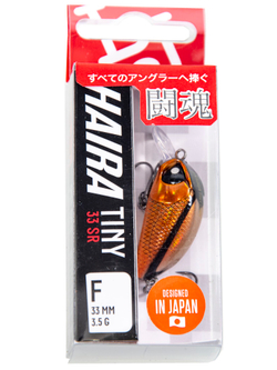 Воблер LUCKY JOHN Haira Tiny F 33SR, цвет 367