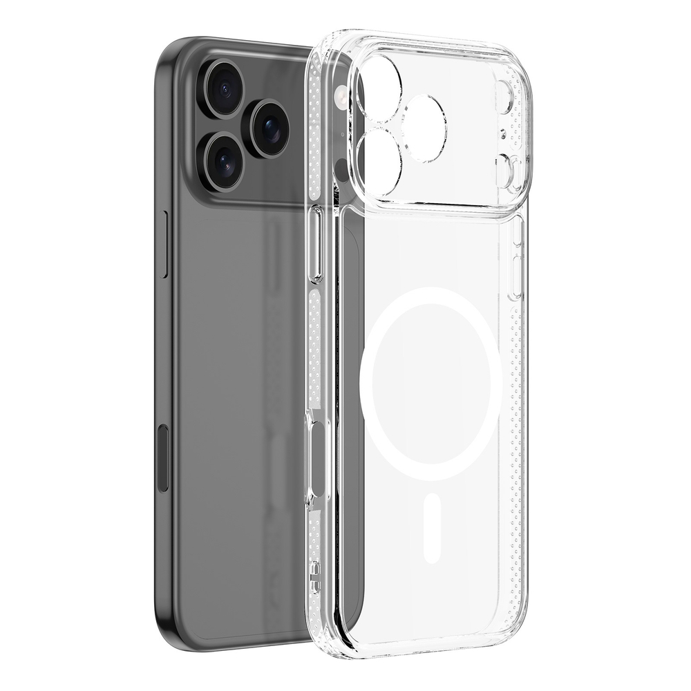 Усиленный прозрачный чехол с поддержкой MagSafe от Dux Ducis для iPhone 17 Pro, серия Clin Mag Series Case