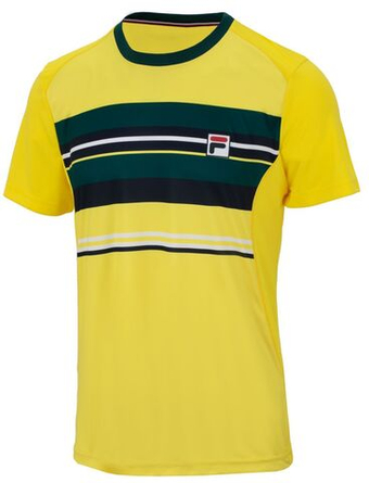 Мужская теннисная футболка Fila T-Shirt Sean - желтый