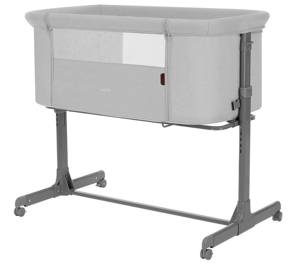 Приставная колыбель Carrello Luna CRL-16501 Carbon Grey