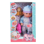 Пупс функциональный с аксесс., коробка ZF108-1