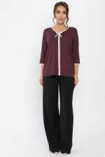 Блуза трикотажная Вишенка (ягодная) Б14258-18М LT Collection