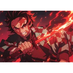Постер Tanjirou Kamado - Demon Slayer