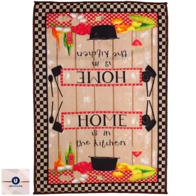 Полотенце кухонное «Kitchen - Домашний уют» 40*57 см, микрофибра 200 гр/м2