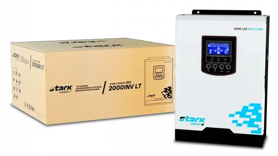 Комплект ИБП Stark 2000 INV LT + литиевый АКБ VEKTOR LFP 25,6-200 Smart, 200 Ач