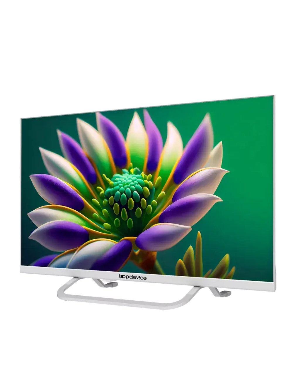 Телевизор TV 24" FRAMELESS NEO CS04, HD, Smart TV WildRed