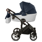 Детская коляска Nuovita Carro Sport 2 в 1 Blu Argenteo/Синий серебристый