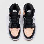 кроссовки Air Jordan 1 Mid White Cream Black Wmns