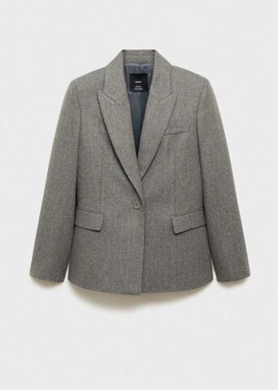 Костюмный блейзер из чистой шерсти