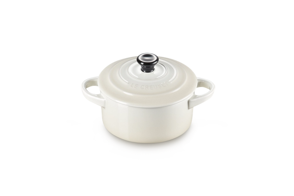 Le Creuset - Мини-кокотница 10см кремовая / артикул   71901107160100  / GTIN 843251155576