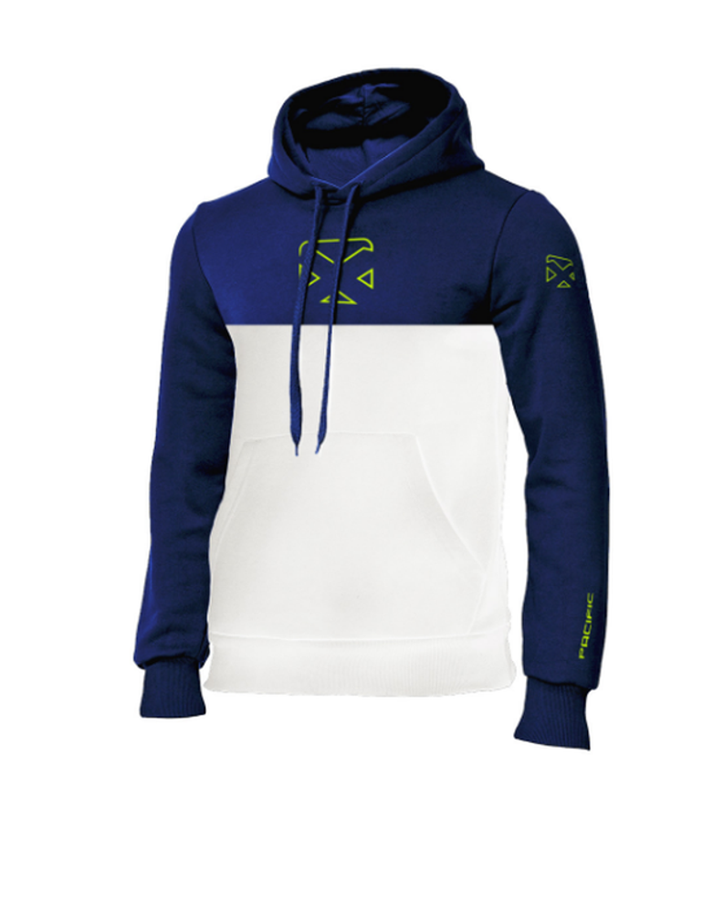 Мужская теннисная кофта Pacific Break Hoodie M - navy/white