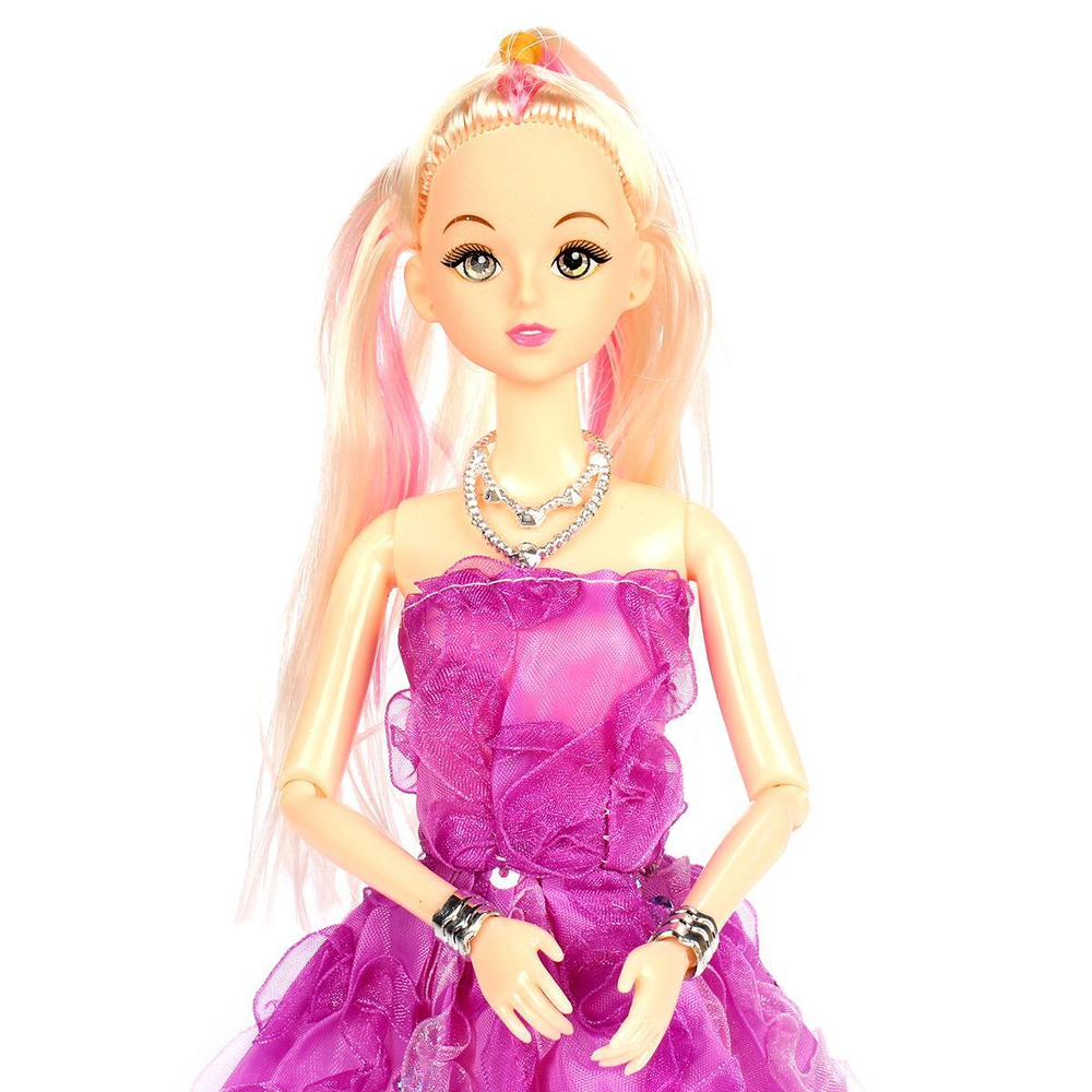 Кукла тип Модель на шарнирах с аксесс. 33см, коробка 55-02