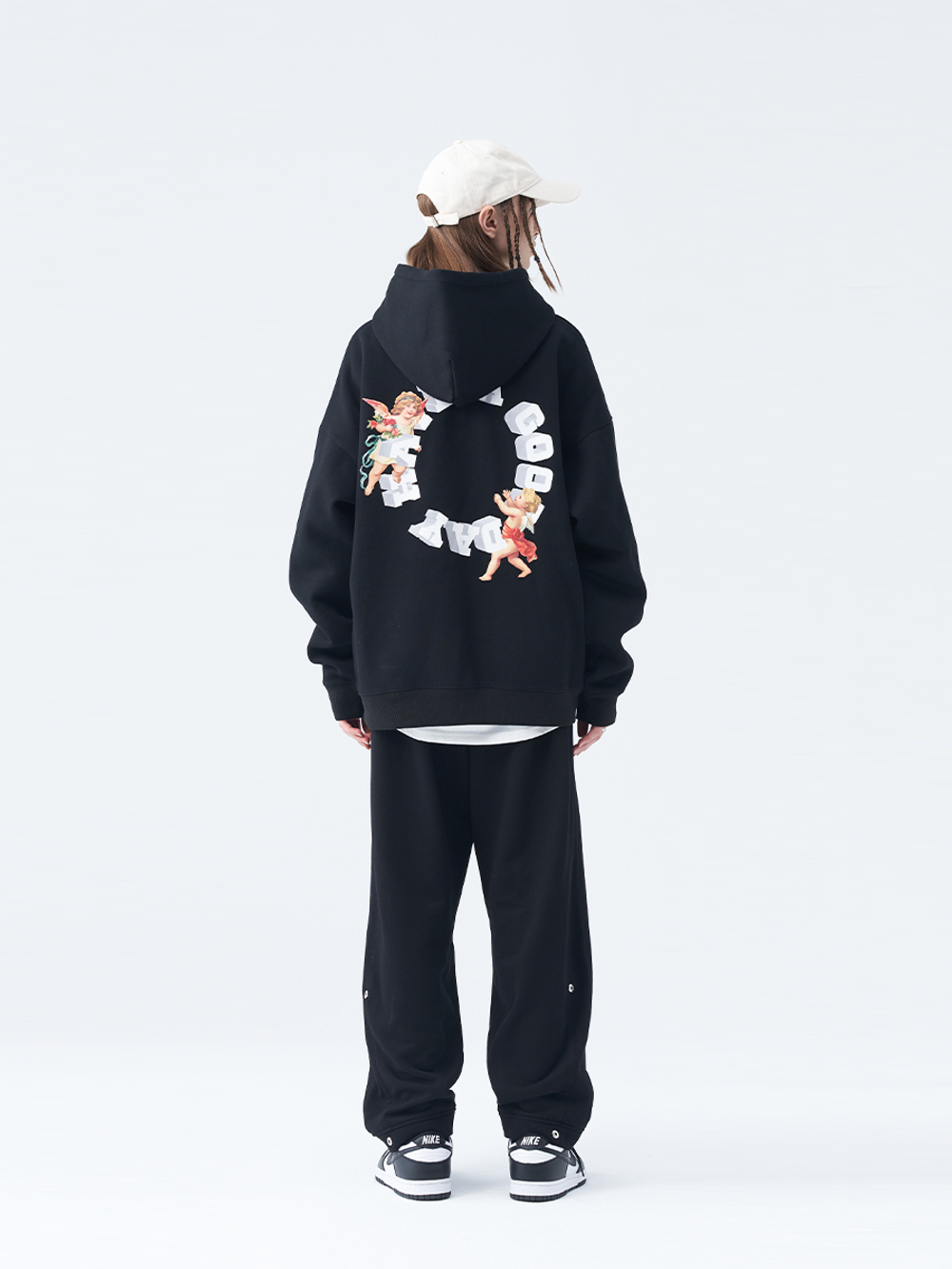 Худи HARSHandCRUEL "Have A Good Day Angels Back Logo" Oversized Hoodie