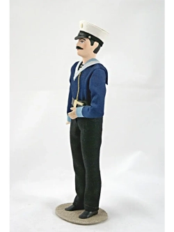 Кукла коллекционная Боцман в военном мундире