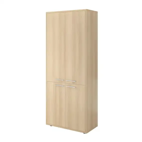 Шкаф высокий закрытый 4 двери Дублин ДБ 39 800х400х1980