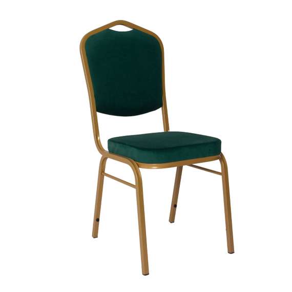 Стул Хит 20, велюр зеленый Реми 69, каркас золото