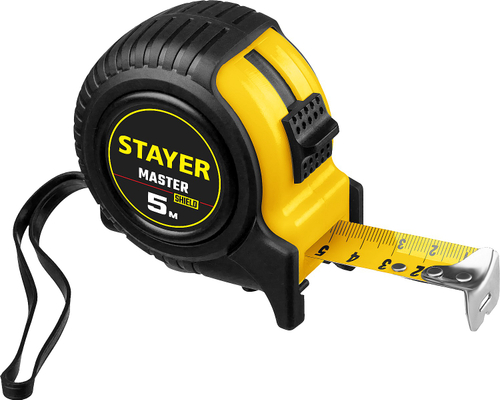 STAYER 5 м х 25 мм, рулетка (34025-05-25)