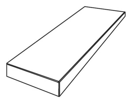 Угловая ступень PIETRA VIVA ANGOLARE IVORY NAT RET. DX правая (PF60012285)