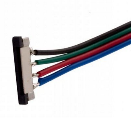 LD 105 Соединитель 0,2 м для светодиодной ленты (5050 RGB/10мм) выводной  RGB20P-1 ARL