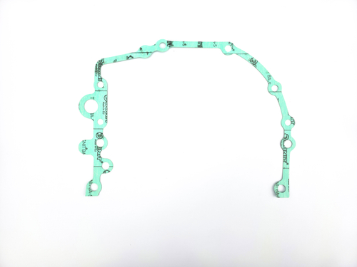 Прокладка передней крышки дв. КАМАЗ ЕВРО-4, 5 (материал Donit, tesnit BA-50, зелёная / безусадочный T=0.5mm) ЕНА-холдинг, г. Зеленоград