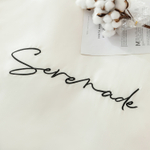 Комплект постельного белья Однотонный Сатин Вышивка на резинке CHR037