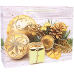 Пакет подарочный «Новогодние шары» 31*40*12 см