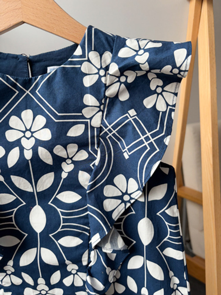 Новая хлопковая блузка Jacadi, 110