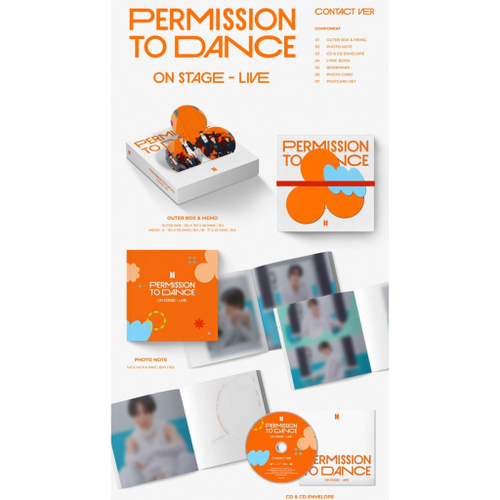 Альбом BTS PERMISSION TO DANCE ON STAGE - LIVE