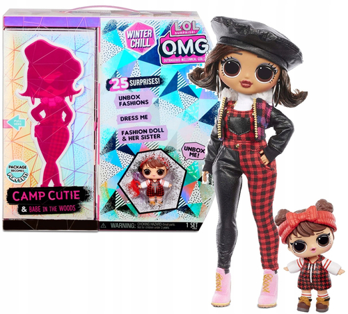 Кукла L.O.L. Surprise OMG Winter Chill Camp Cutie Fashion Doll