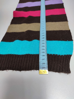 Шарф в полоску