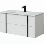 Тумба с раковиной Allen Brau Reality 100 1.32007.WM белый матовый