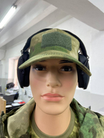 Тактические наушники с шумопоглощением / Черные