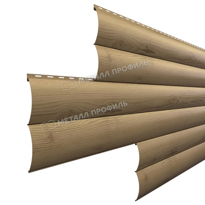 Сайдинг металлический Woodstock ECOSTEEL Матовый 0.5мм Сосна (в наличии)