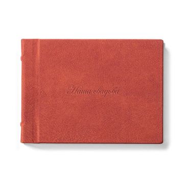 Photobook 15х15 eco-leather "Rosso"
