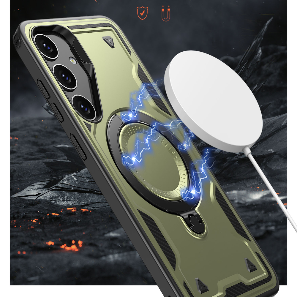 Чехол Magneto Case с кольцом для Samsung Galaxy S25 FE