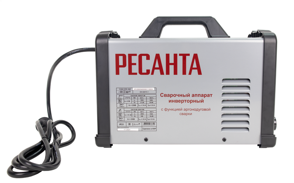 Сварочный аппарат инверторный Ресанта САИ-200 АД