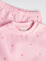 Свитшот и легинсы в комплекте для девочки Next B27-524, Розовый