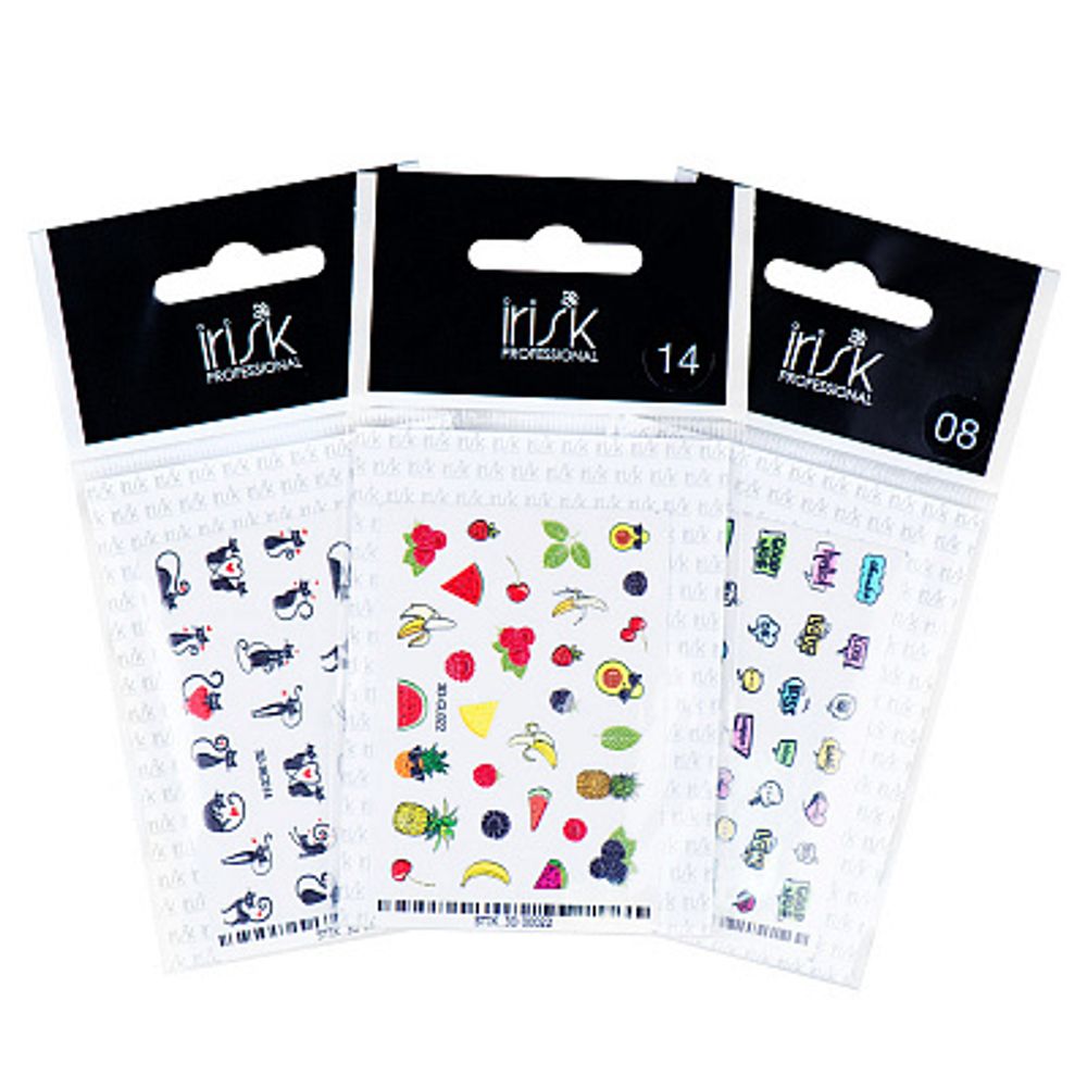 Irisk 3Д-Стикер на клеевой основе