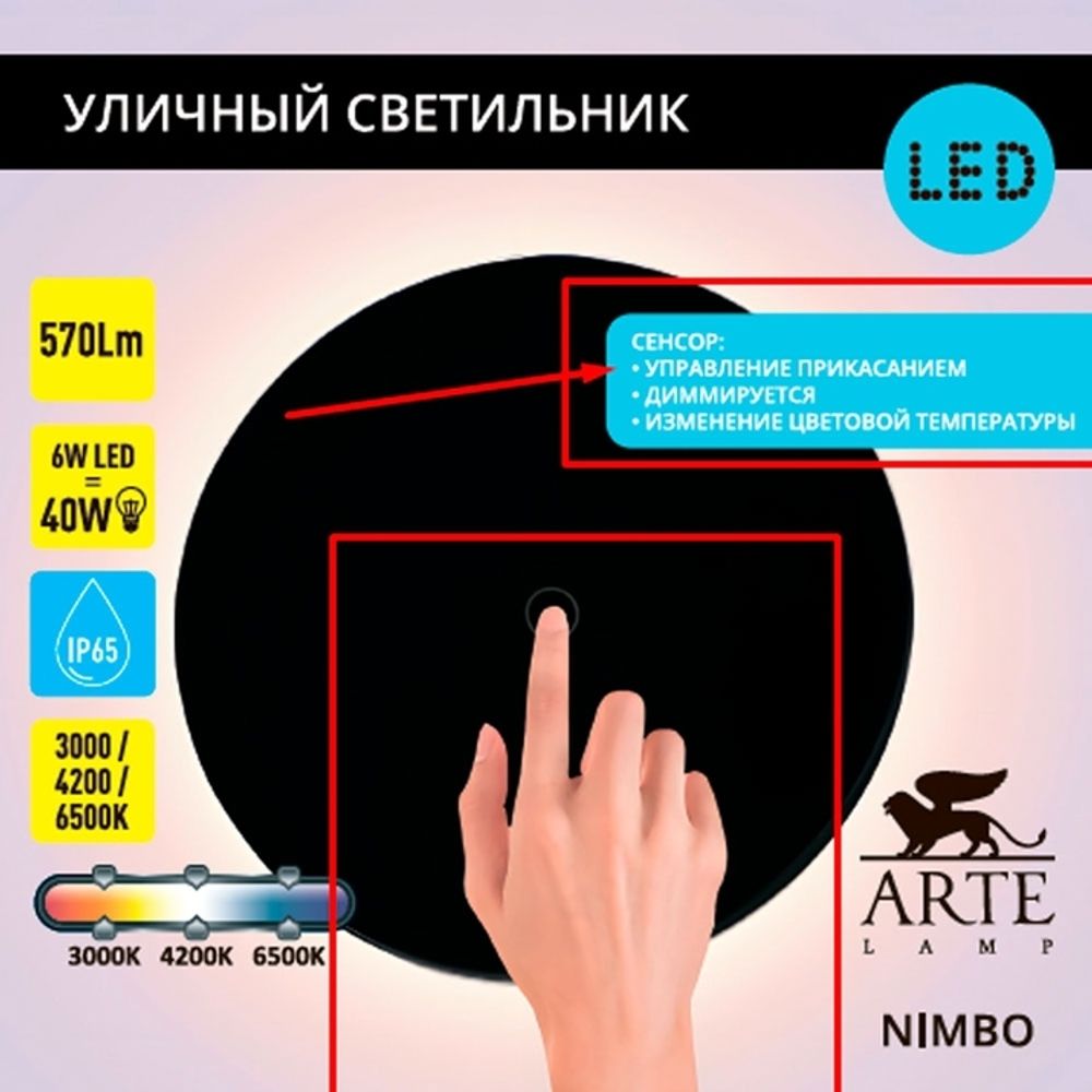 Фасадный светильник Arte Lamp