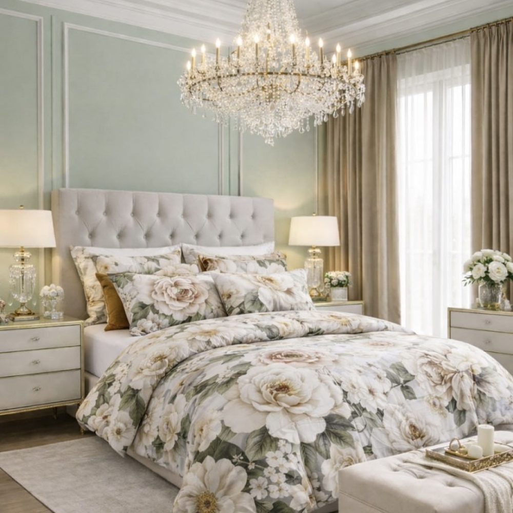 Комплект постельного белья Mirabello LE GRAND FLEUR 220X200