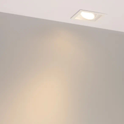 Светильник MS-VORTEX-BUILT-S90x90-12W Warm3000 (WH-WH, 40 deg, 230V) (Arlight, IP20 Металл, 5 лет) 057914