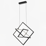 Citilux Cube CL719241 Подвесная светодиодная люстра Чёрная