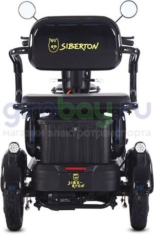 Электротрицикл SIBERTON S1 2000W (60V/21Ah) двухместный фото №9