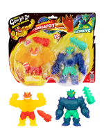 Игровой набор GooJitZu 67959 "Пламенный Блейзагот VS Кактикус", тянущиеся фигурки