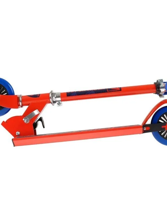 Самокат-снегокат зимний 2 в 1 Super Rider, цвет красный