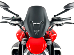 WRS Touring Ветровое стекло Ducati Diavel V4 матовое черное DU029NO