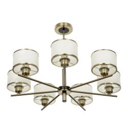 Citilux ALTON CL421273 Люстра на штанге с абажурами Бронза