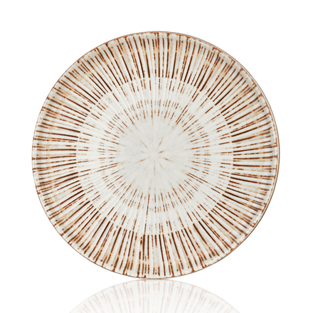 Тарелка круглая d=21 cм, фарфор,серия "Legna", By Bone