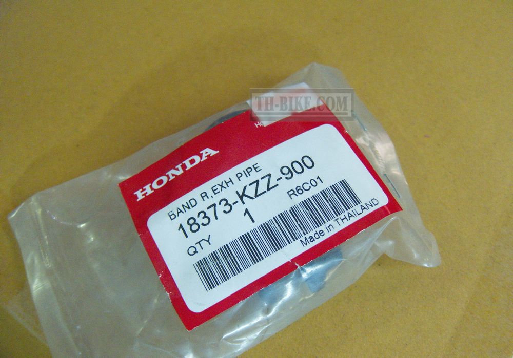 18373-KZZ-900. BAND, R. EX. PIPE. HONDA